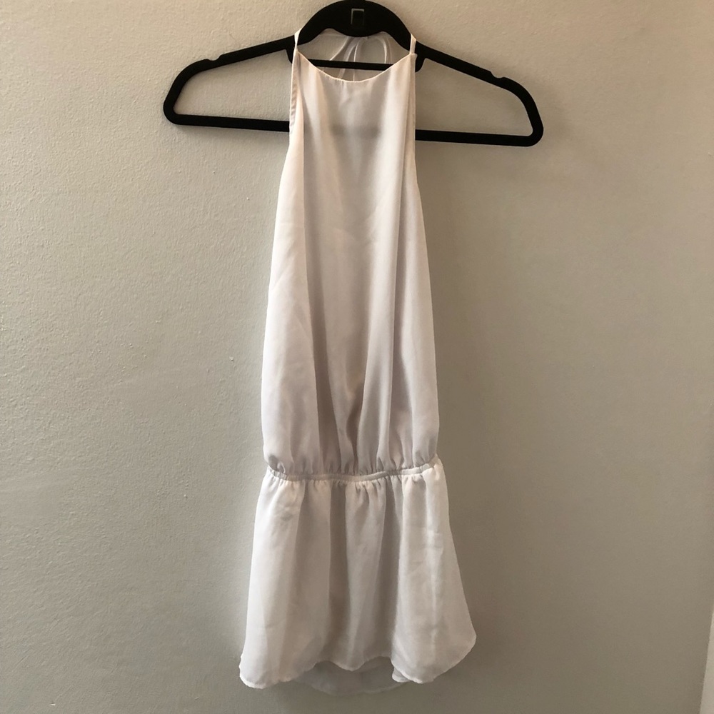 Show Me Your Mumu White Hammock Halter Dress - sm